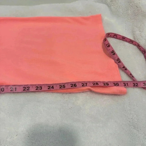 Beyond Yoga 187 Heather Rib All Day Flare Pant in Peach Sorbet size M - Picture 12 of 12